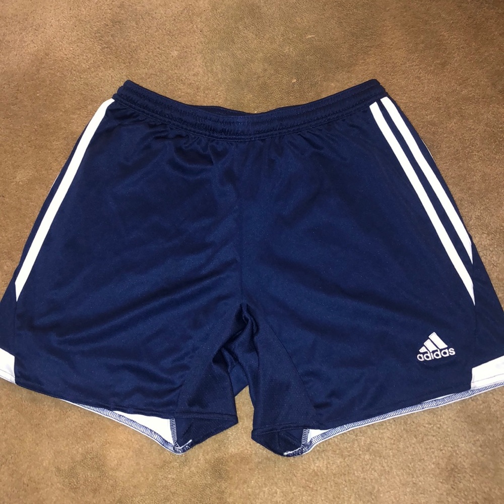 Unisex Navy Blue Adidas Shorts